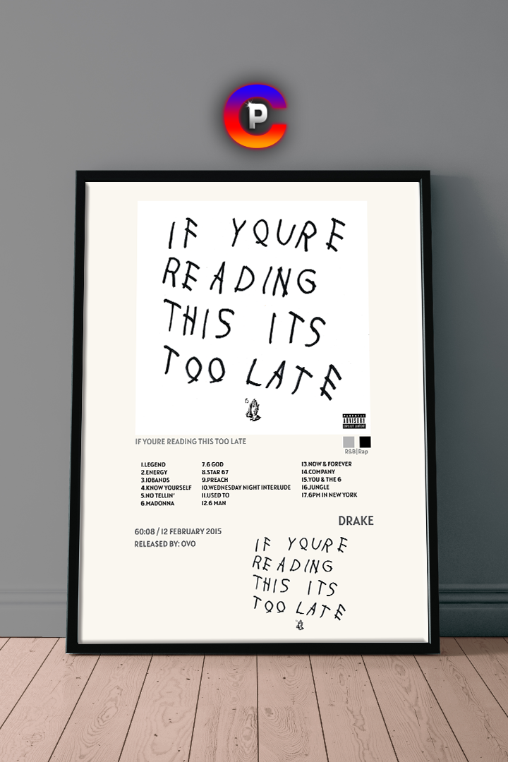 DRAKE - IF YOURE READING THIS ITS TOO LATE