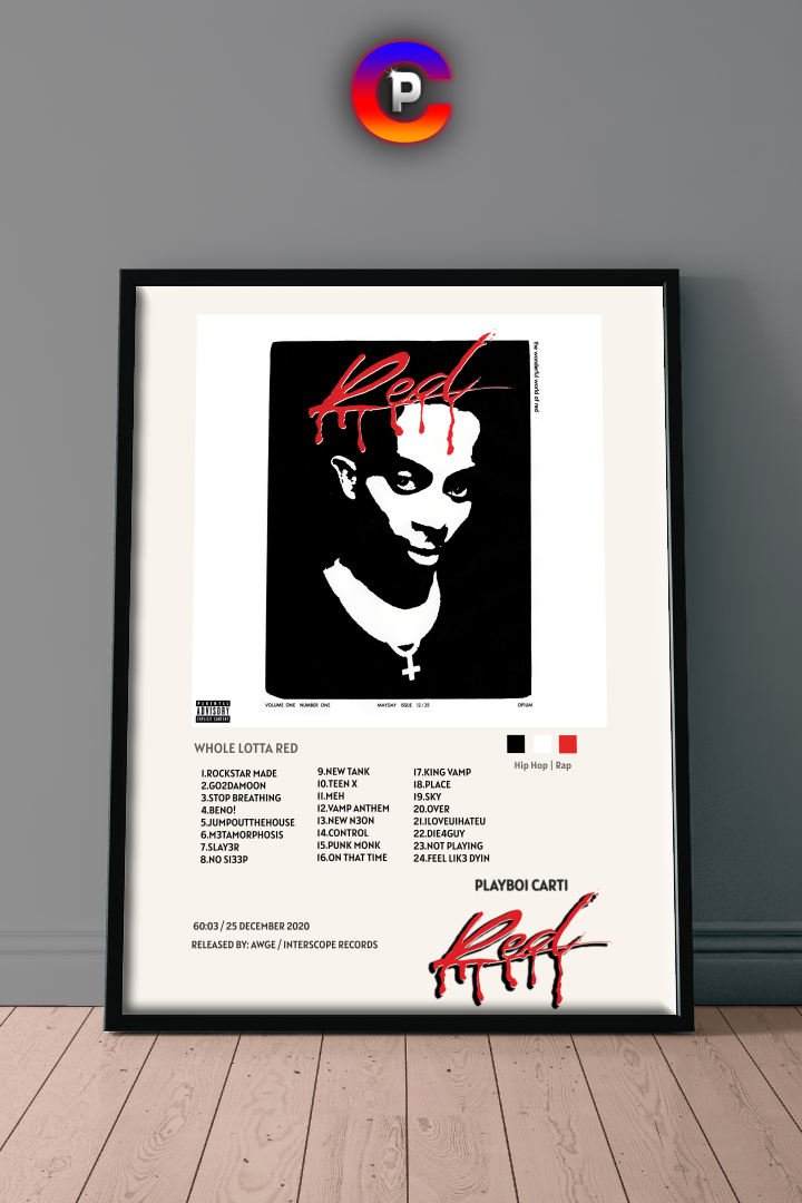 PLAYBOI CARTI - WHOLE LOTTA RED