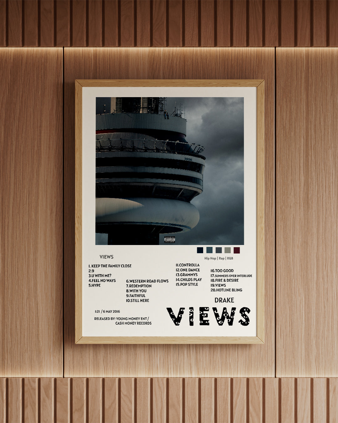 DRAKE - VIEWS POSTER