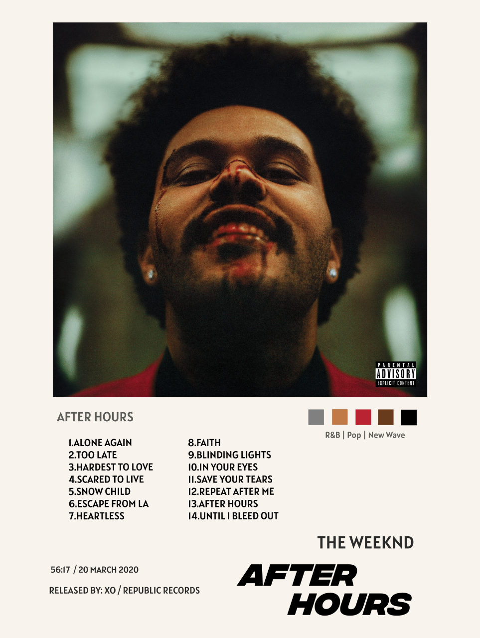 The Weeknd – Alone Again : r/freshalbumart