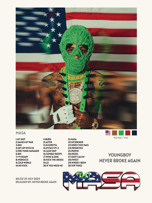 YOUNGBOY NEVER BROKE AGAIN - MASA