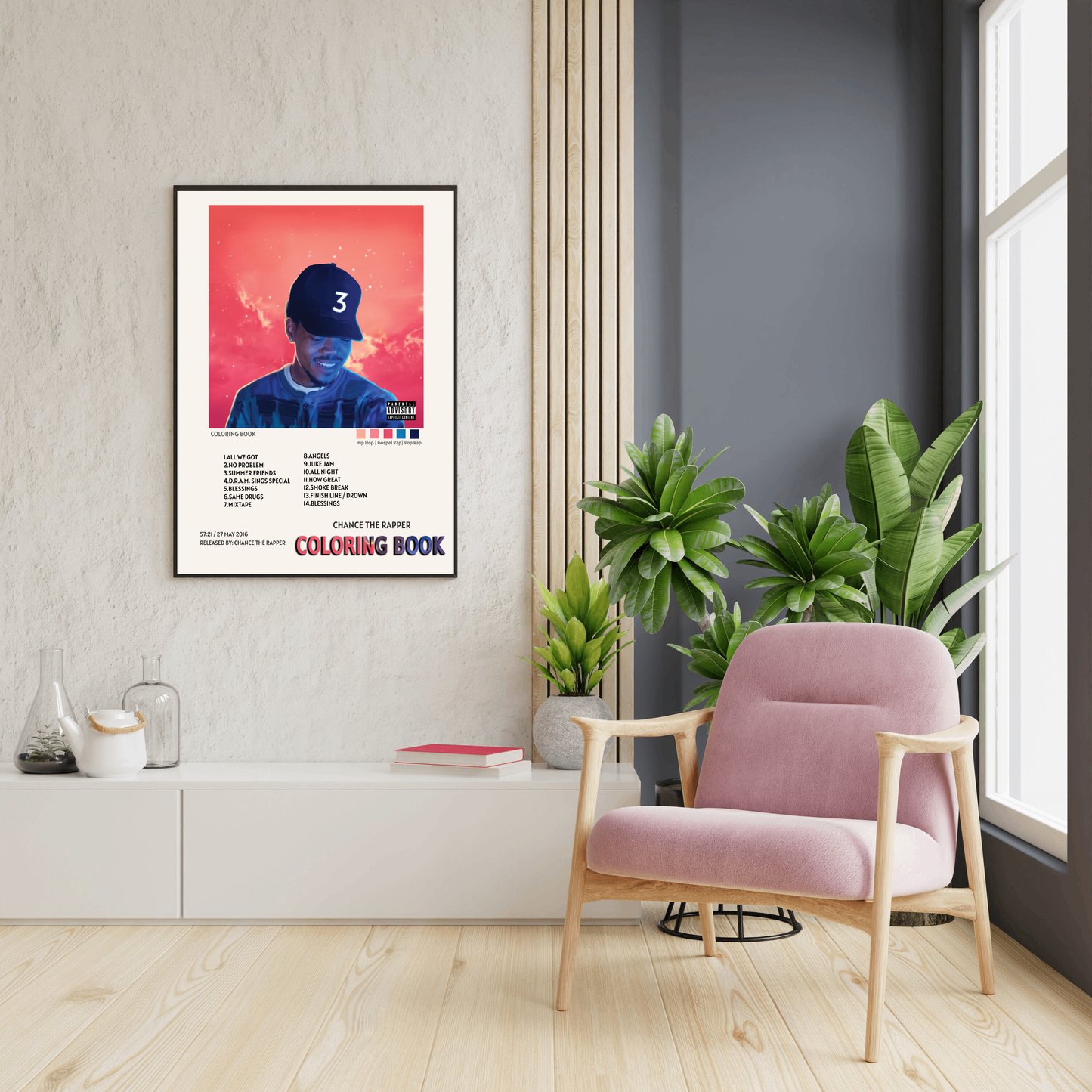 CHANCE THE RAPPER - COLORING BOOK