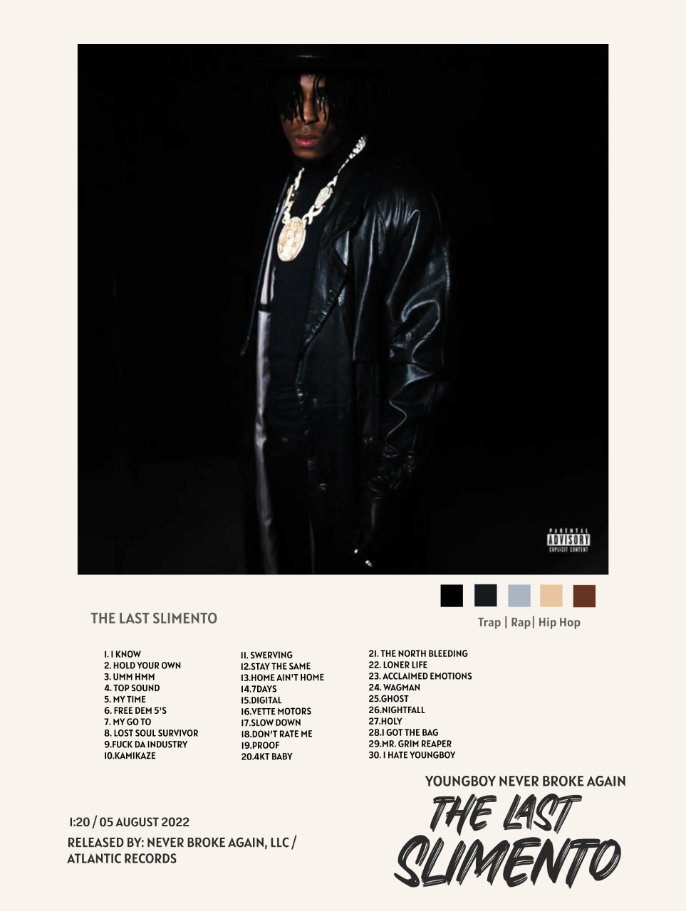 YOUNGBOY NEVER BROKE AGAIN - THE LAST SLIMENTO