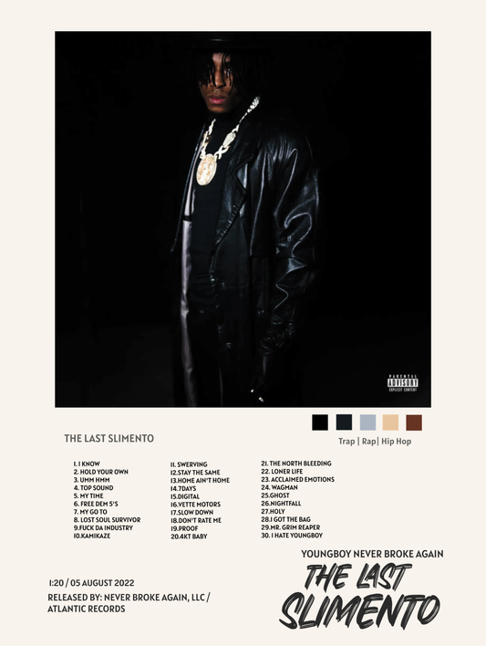 YOUNGBOY NEVER BROKE AGAIN - THE LAST SLIMENTO