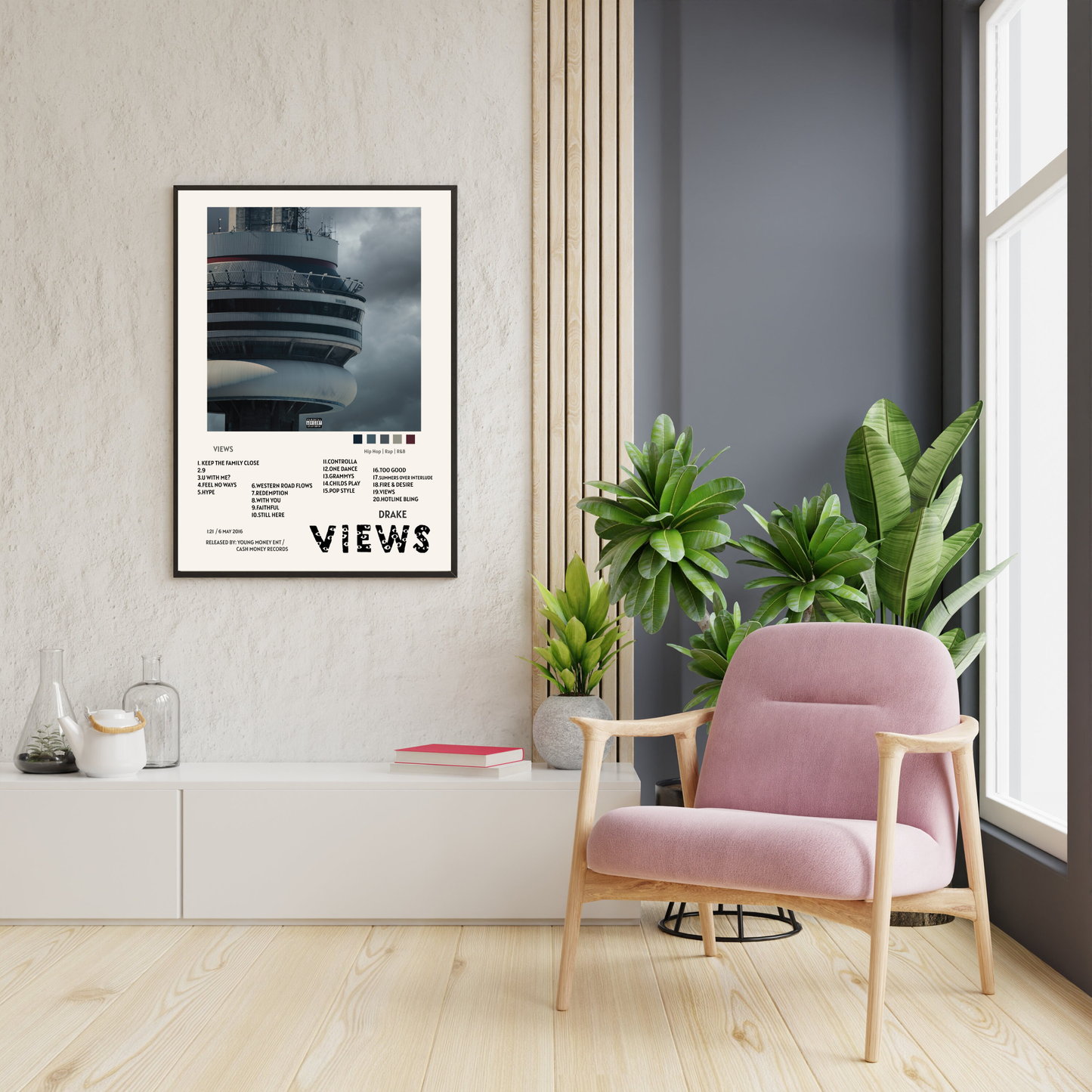 DRAKE - VIEWS POSTER