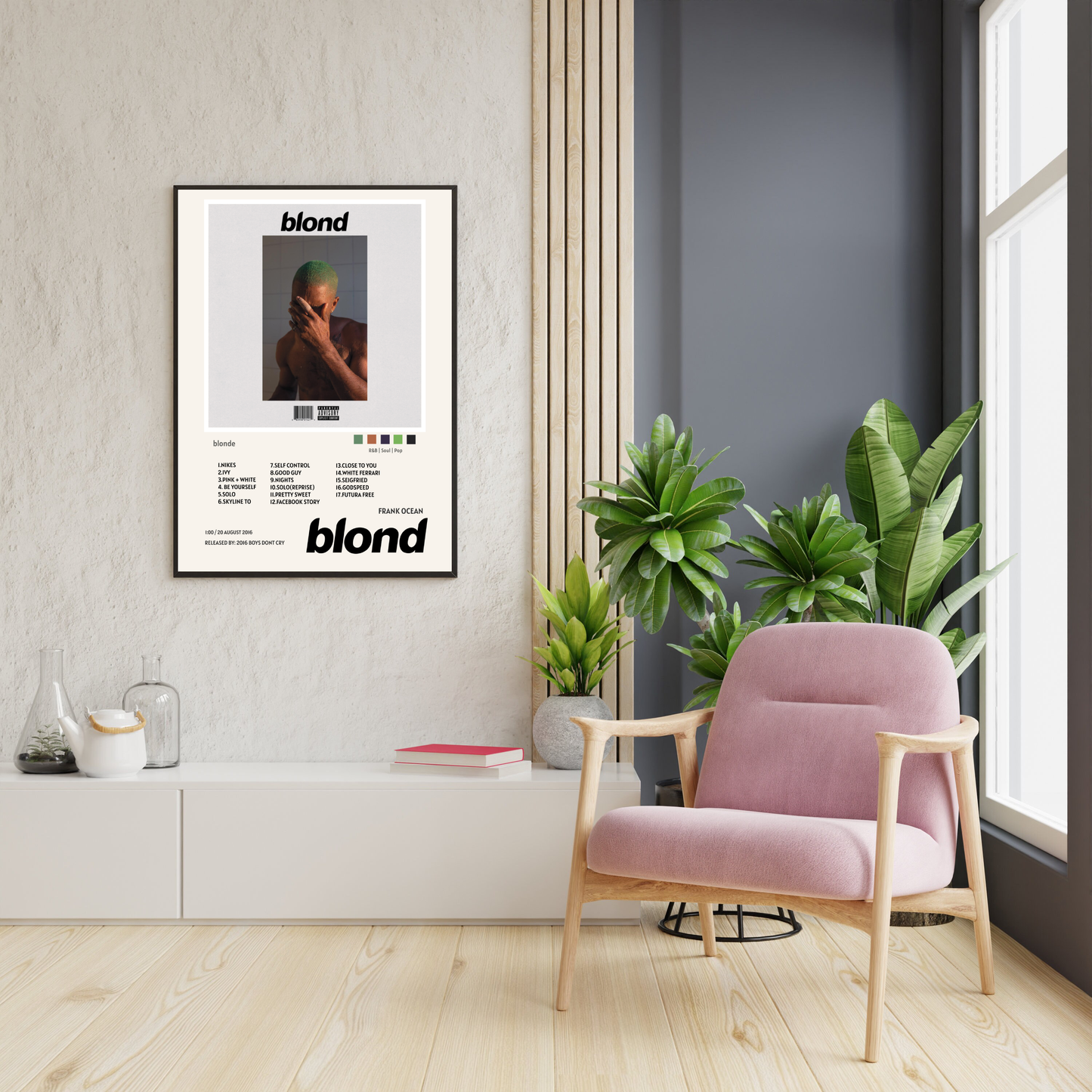 FRANK OCEAN - BLONDE POSTER