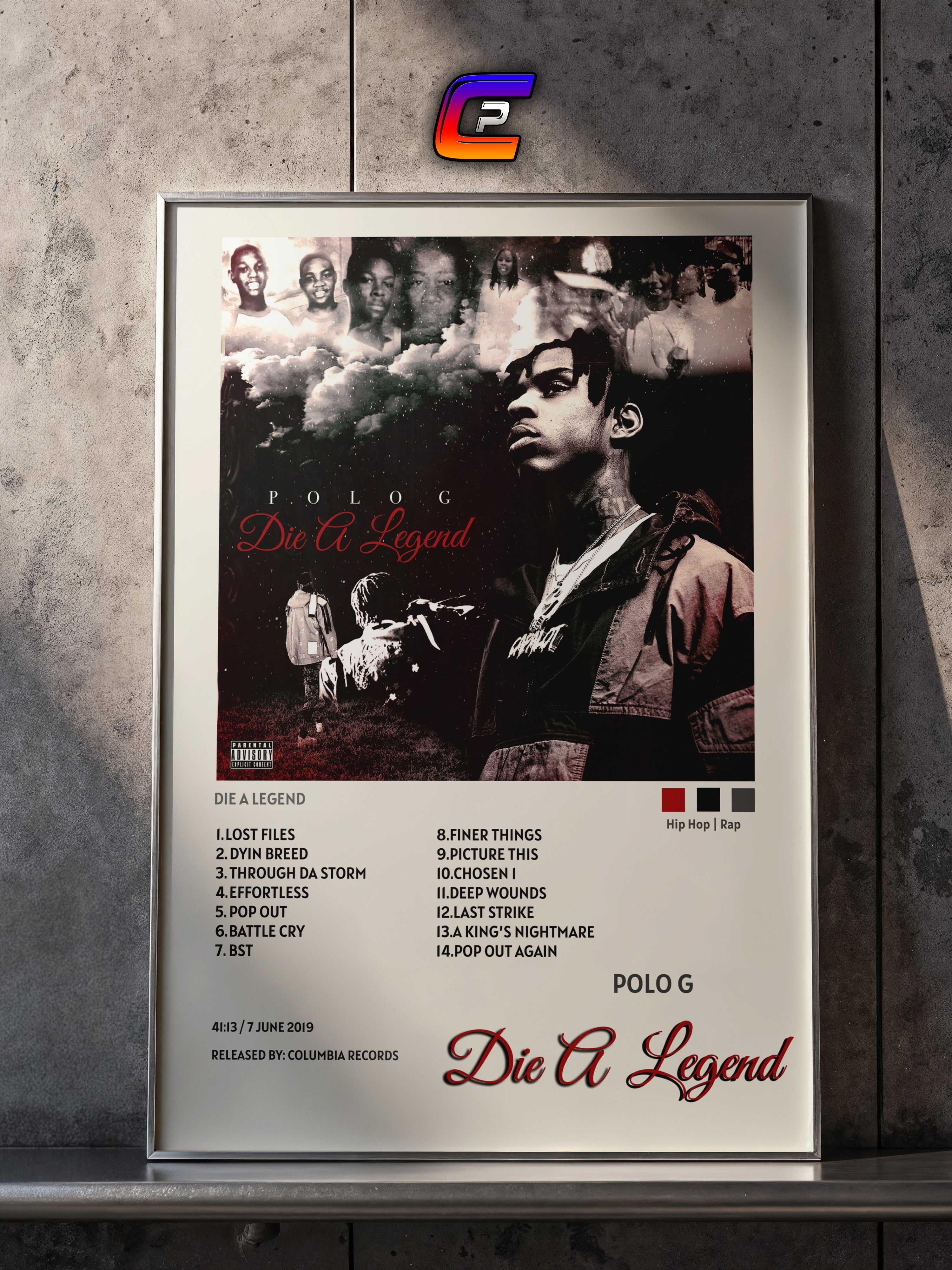 POLO G - DIE A LEGEND – CulturedPrint