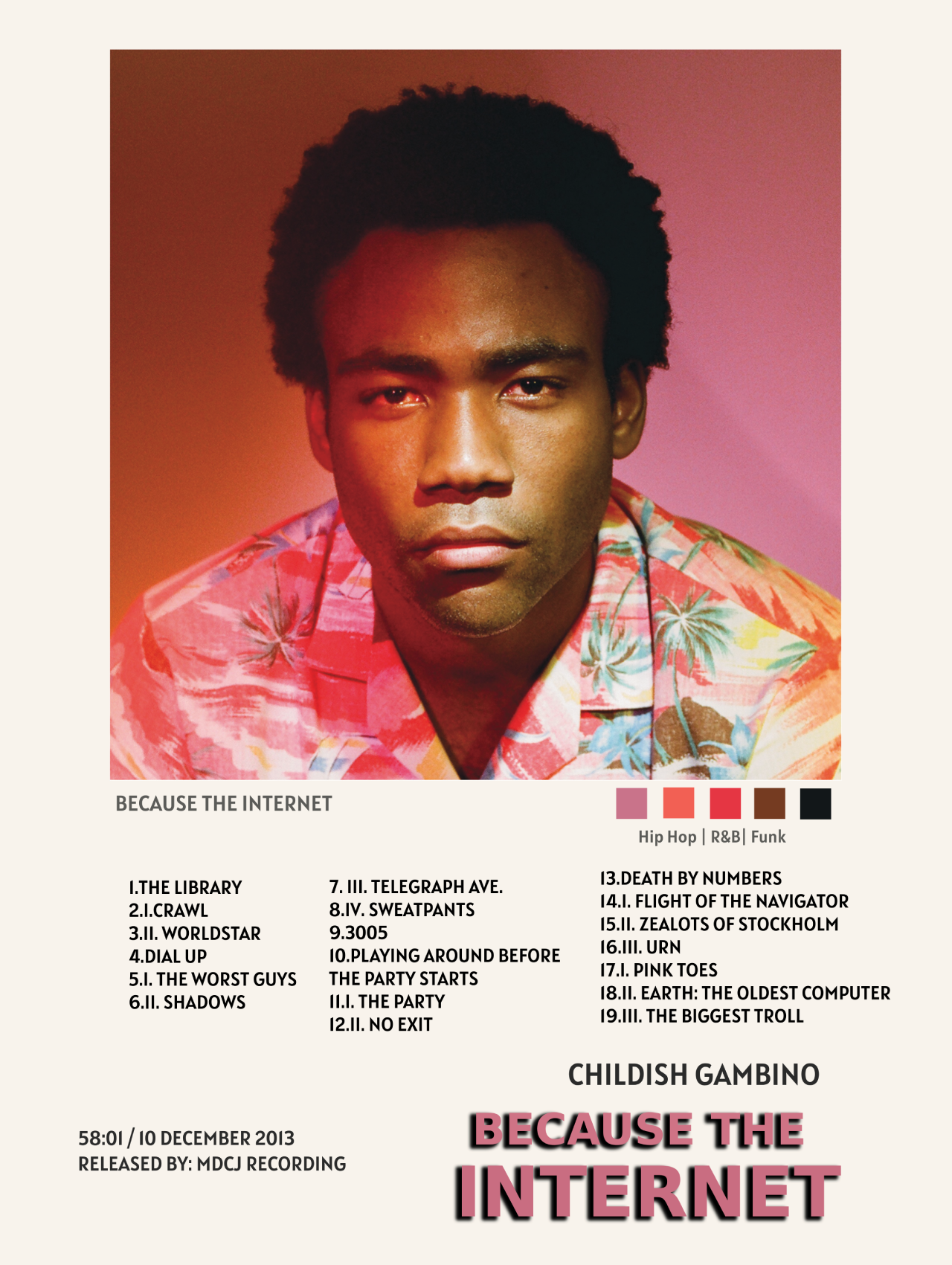 CHILDISH GAMBINO - BECAUSE THE INTERNET