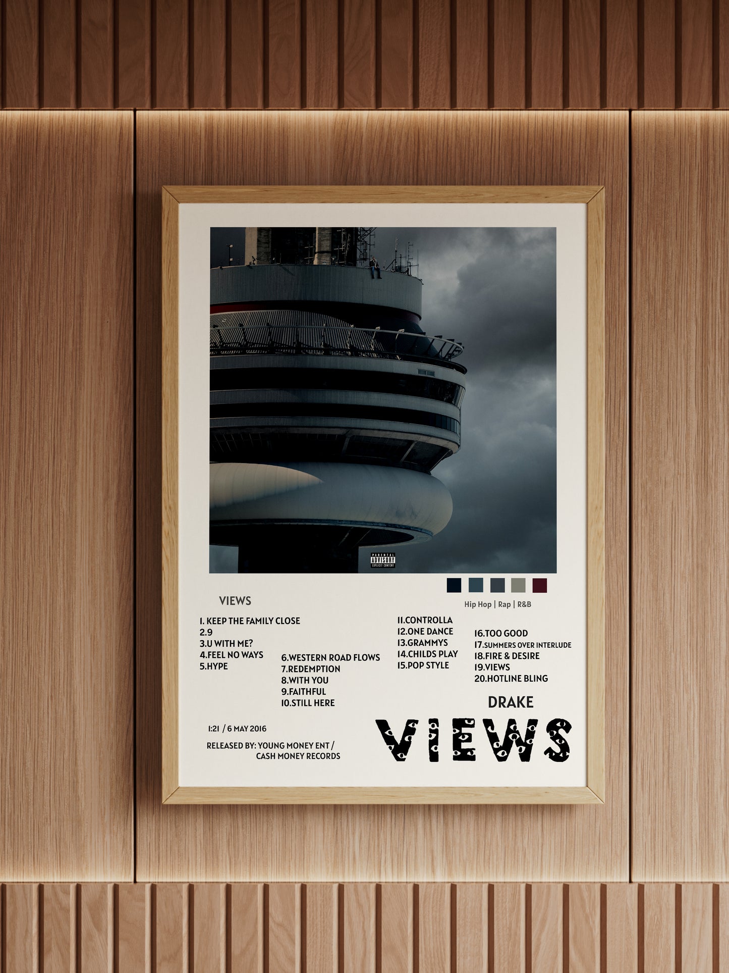 DRAKE - VIEWS POSTER