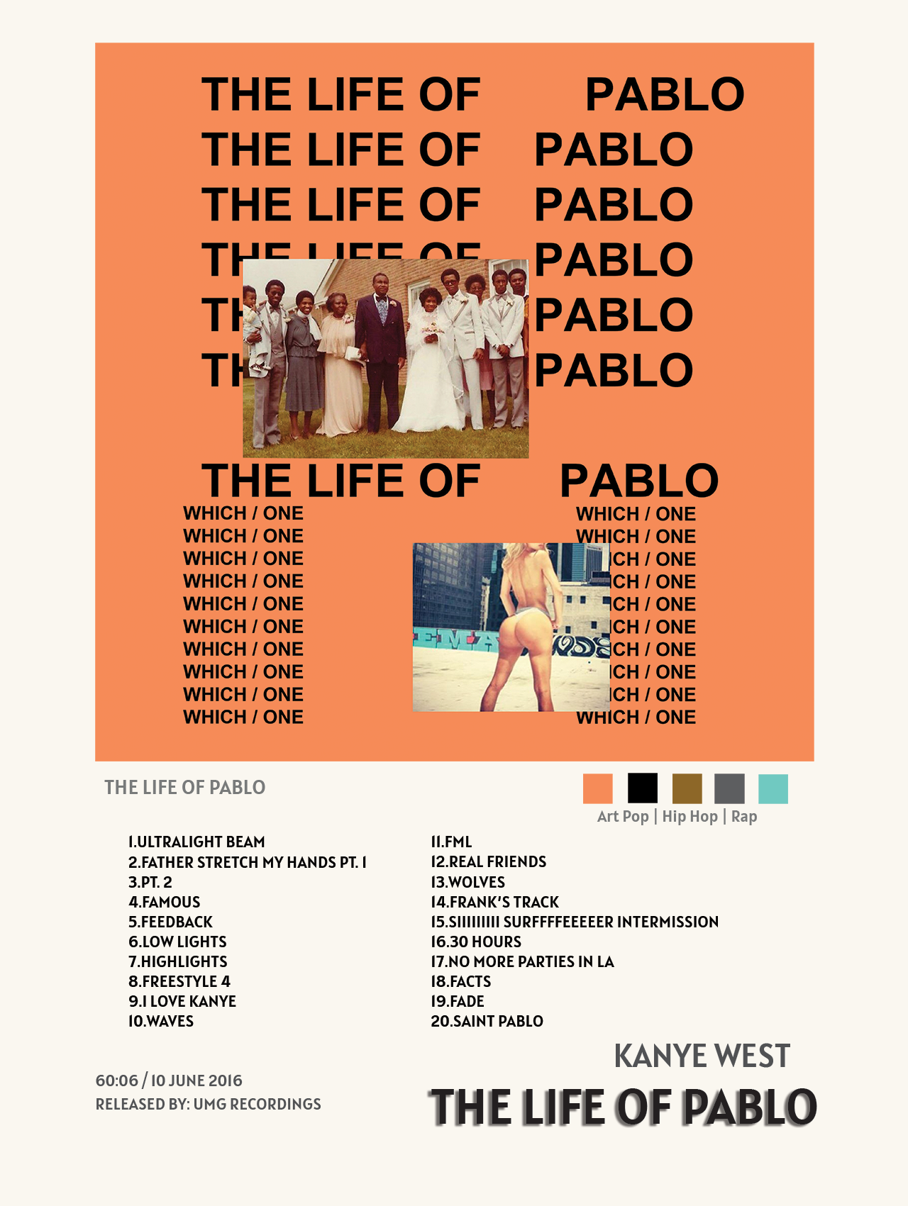 KANYE WEST - THE LIFE OF PABLO