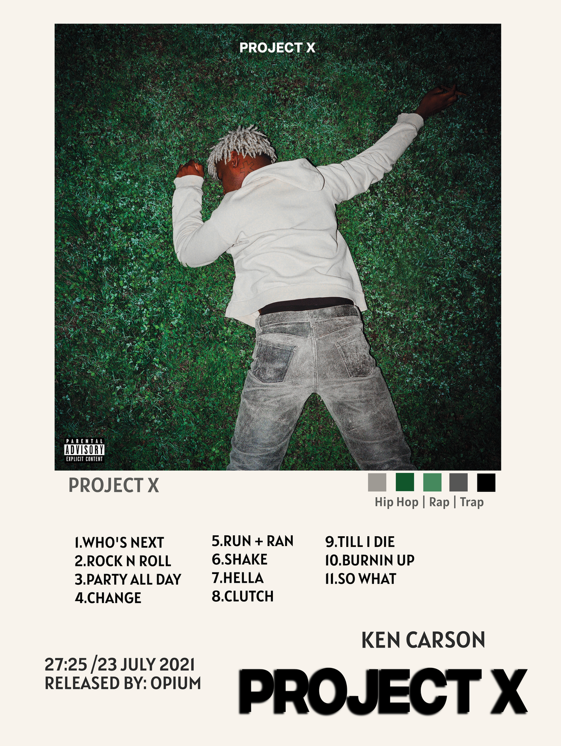 KEN CARSON - PROJECT X – CulturedPrint