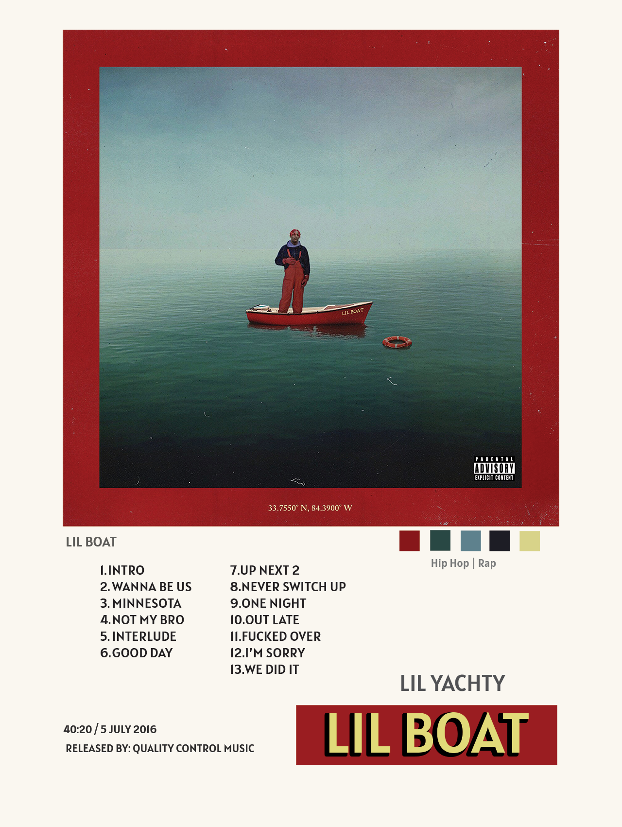 LIL YACHTY - LIL BOAT