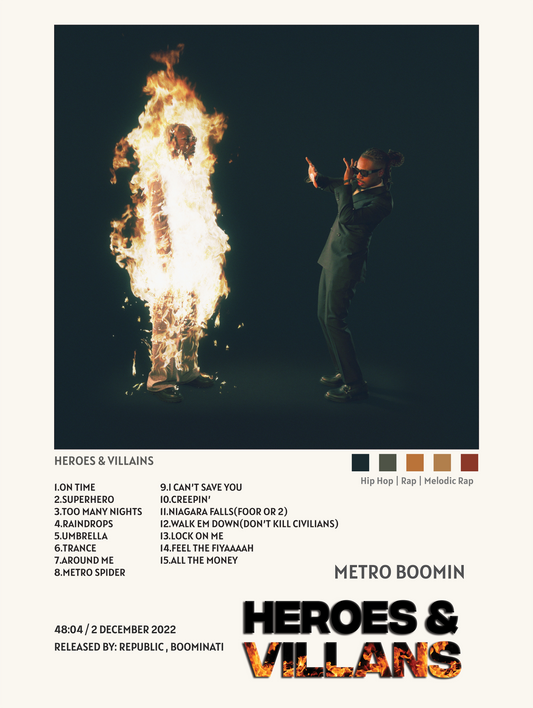 METRO BOOMIN - HEROES & VILLANS