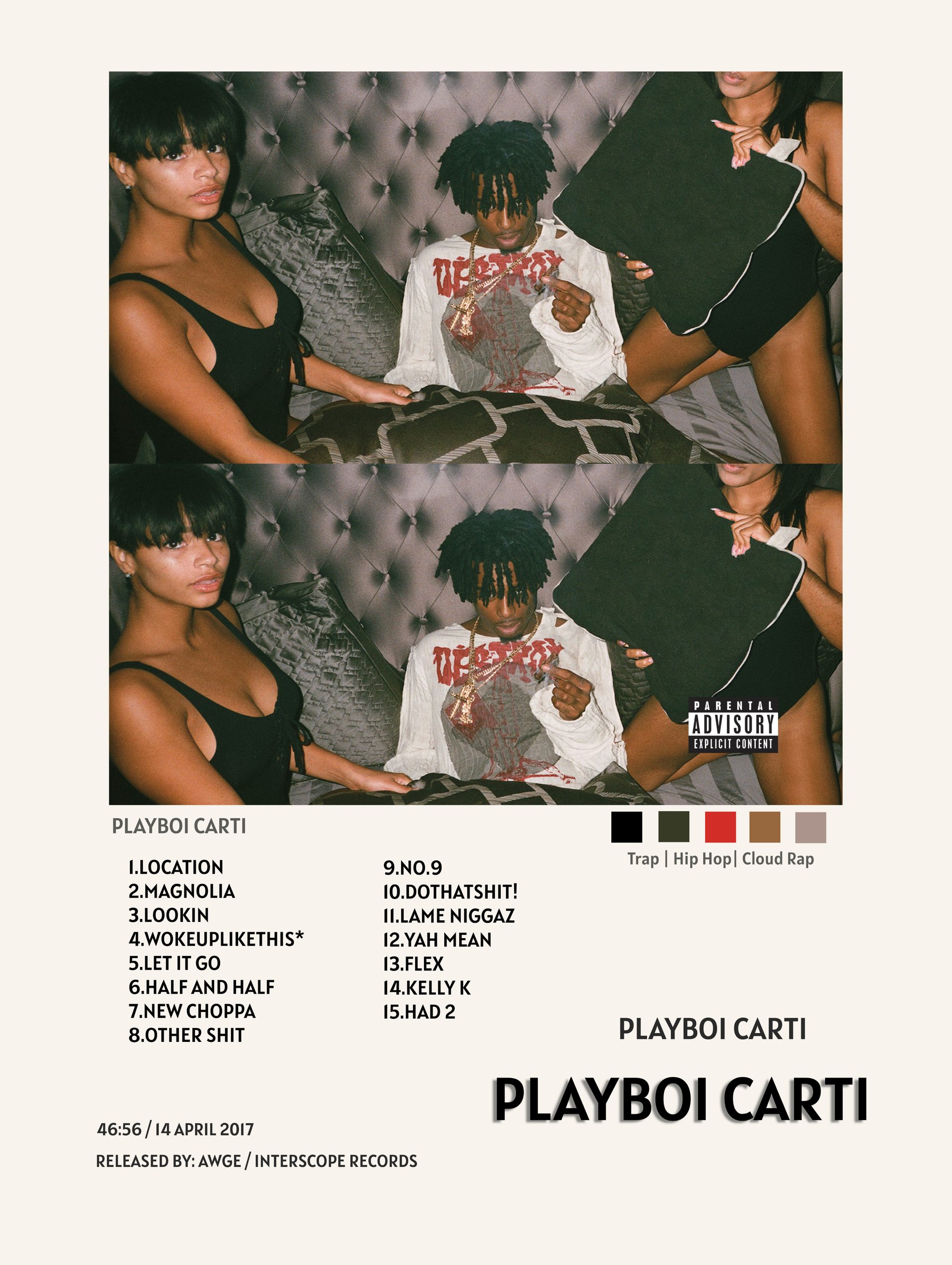Play boi carti ポスター　B1サイズ　最終値下げ PLAYBOI CARTI - PLAYBOI CARTI – CulturedPrint