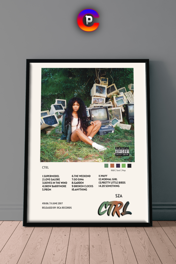 SZA - CTRL POSTER