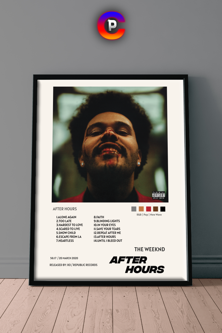 THE WEEKND - AFTER HOURS – CulturedPrint