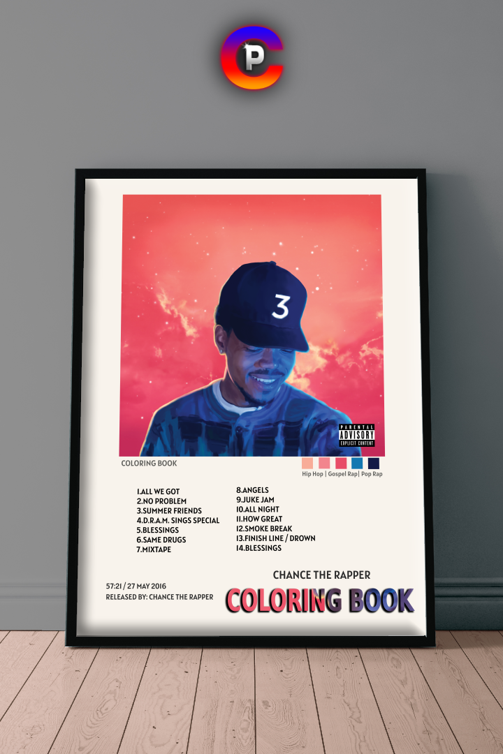 CHANCE THE RAPPER - COLORING BOOK