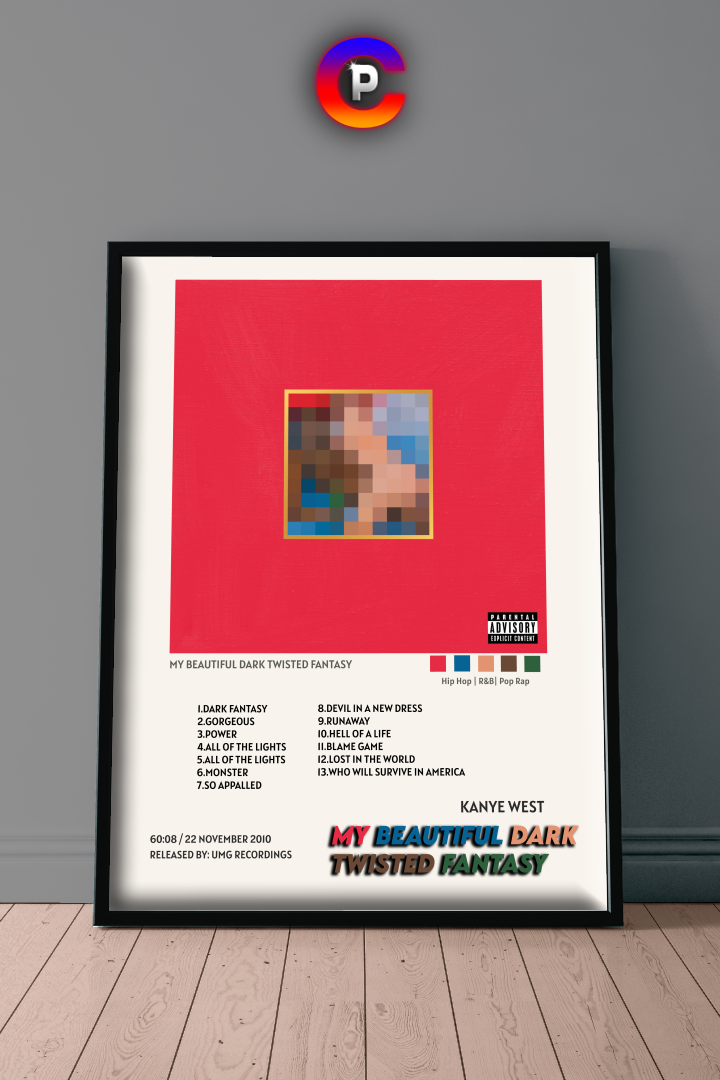 Kanye West - My Beautiful Dark Twisted Fantasy, Releases