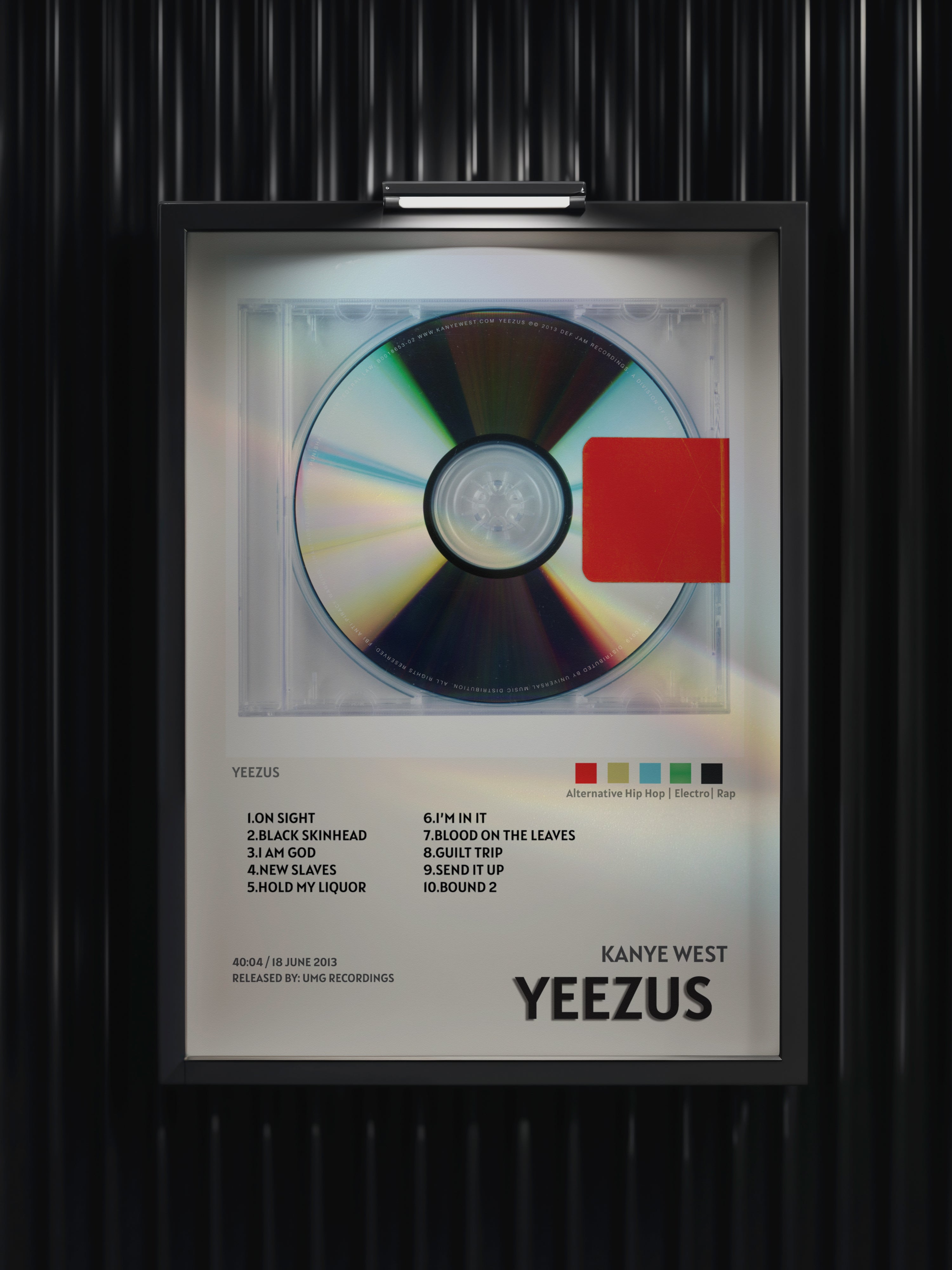 KANYE WEST - YEEZUS – CulturedPrint