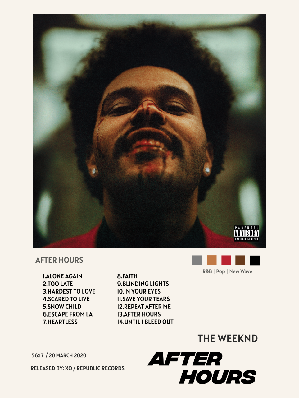 THE WEEKND - AFTER HOURS