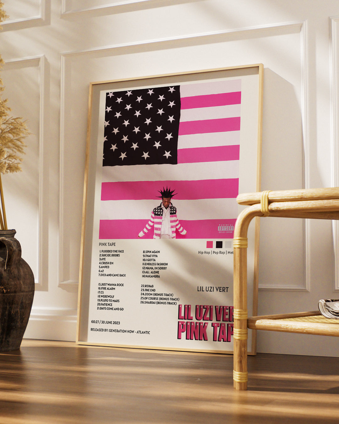 LIL UZI VERT - PINK TAPE – CulturedPrint