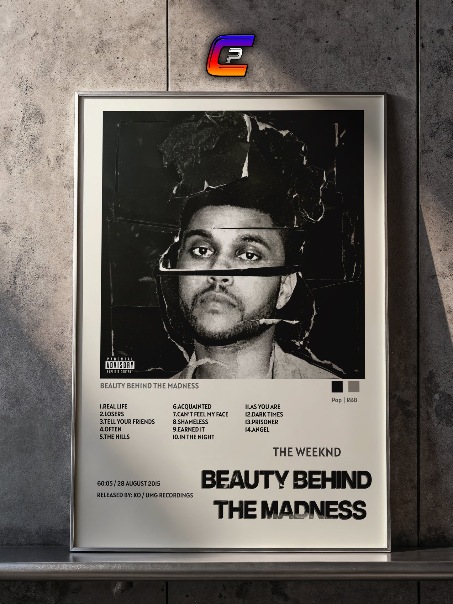 THE WEEKND - BEAUTY BEHIND THE MADNESS