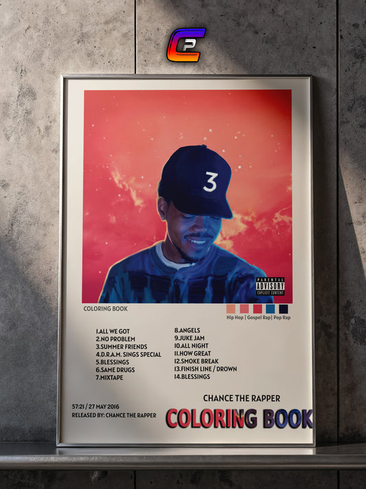 CHANCE THE RAPPER - COLORING BOOK