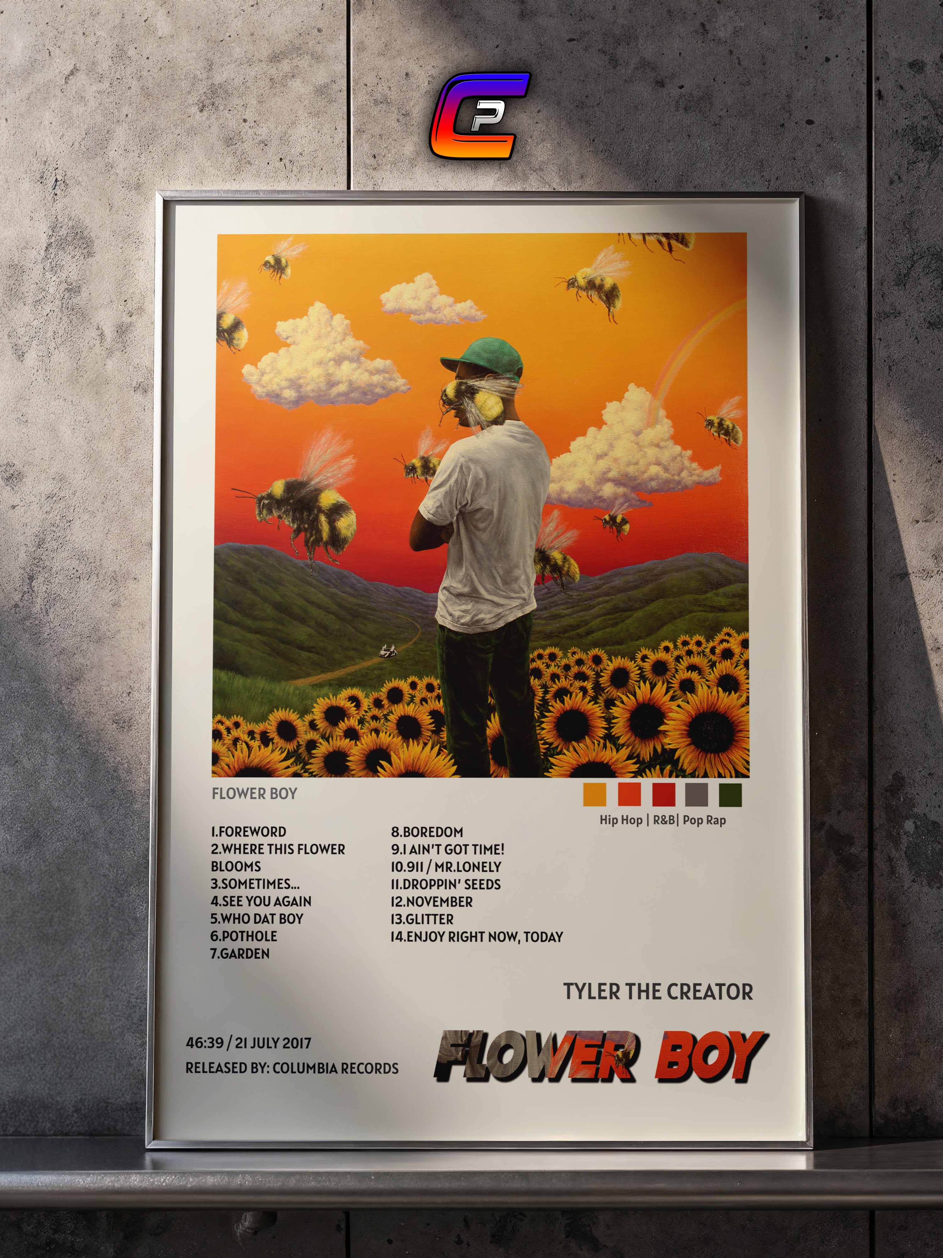TYLER THE CREATOR - FLOWER BOY – CulturedPrint TYLER「Liquid of