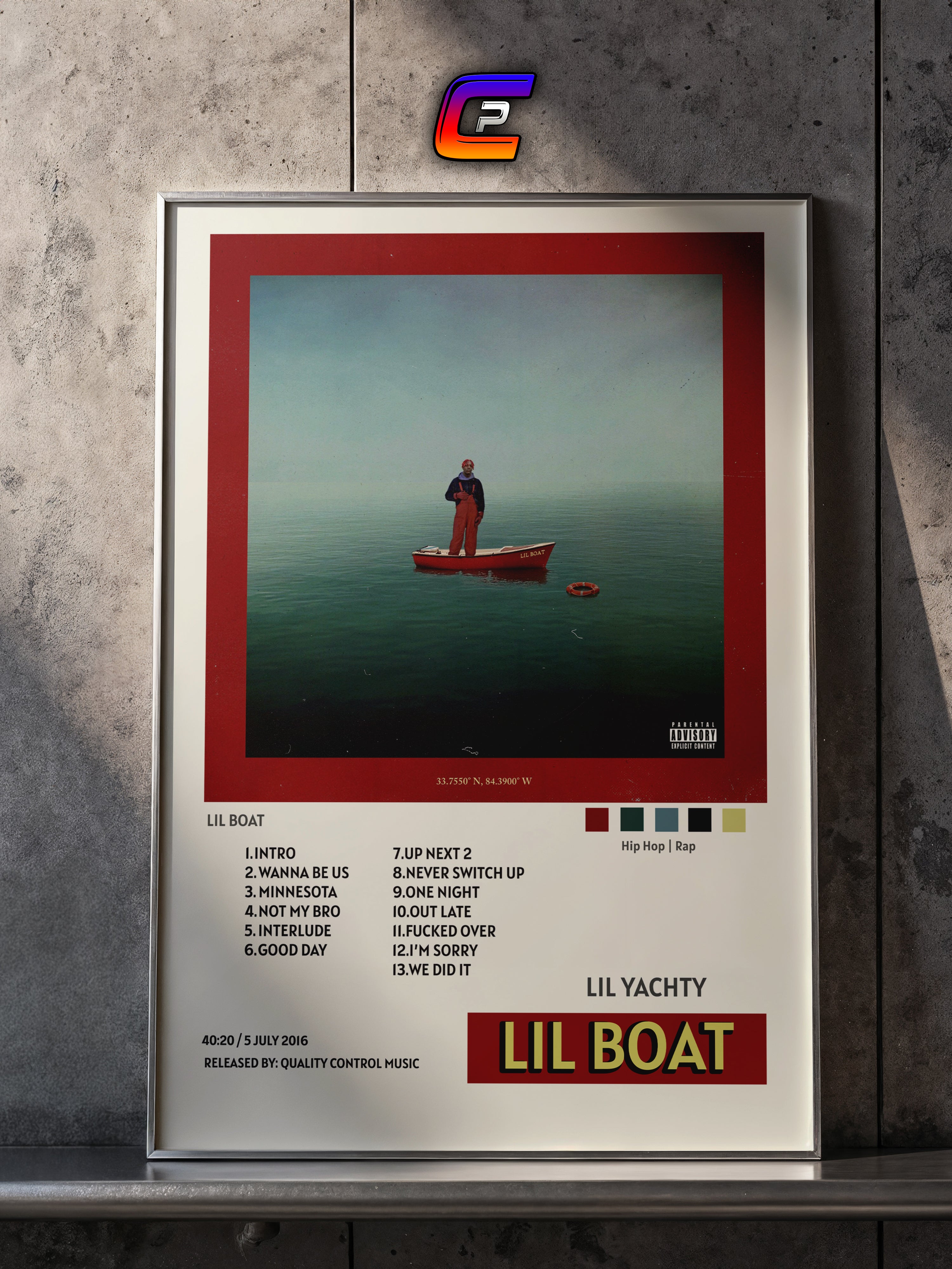 LIL YACHTY - LIL BOAT – CulturedPrint