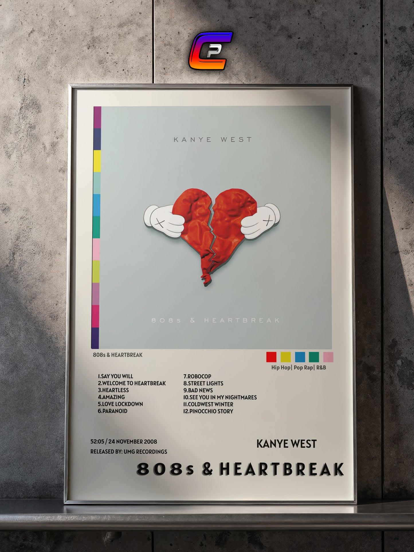 KANYE WEST - 808S & HEARTBREAK