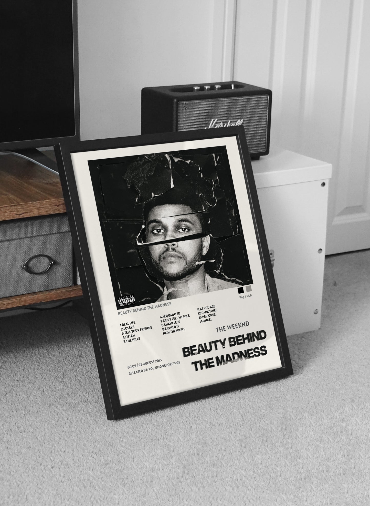 THE WEEKND - BEAUTY BEHIND THE MADNESS
