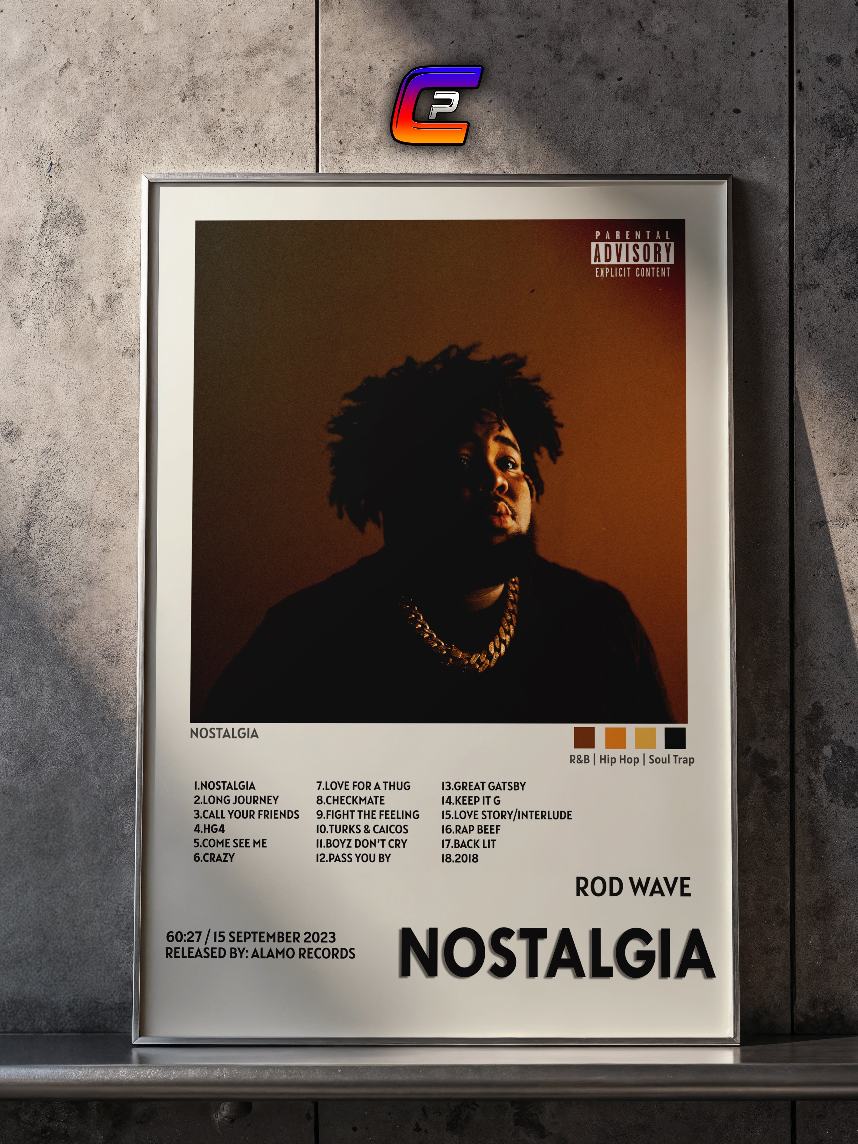 ROD WAVE - NOSTALGIA – CulturedPrint
