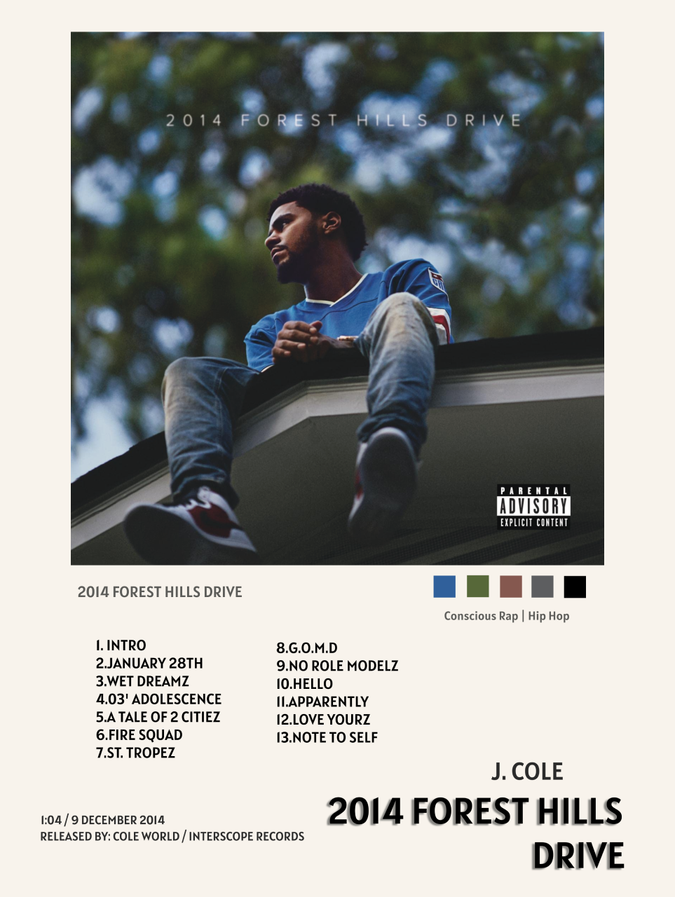 JCOLE - 2014 FOREST HILLS DRIVE